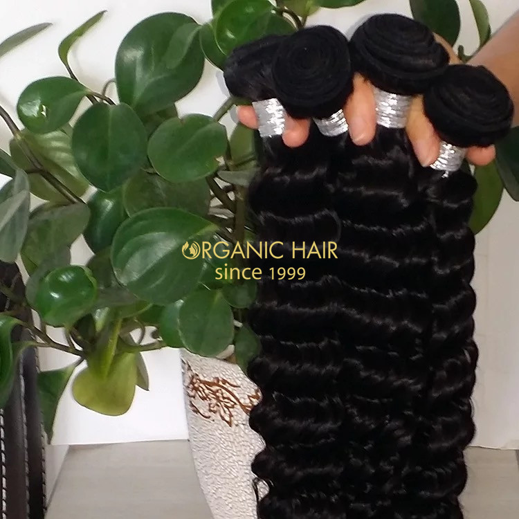 High quality remy human hair weave 